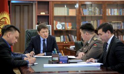 В Правительстве подвели итоги служебно-боевой деятельности Погранслужбы КР