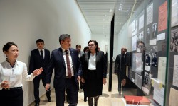 Президент ознакомился с ходом реконструкции ГИМ 