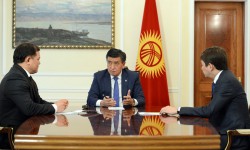 Президент и торага ЖК обсудили первоочередные задачи в рамках Года развития регионов