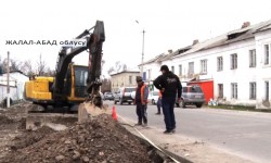 Жалал-Абад шаарындагы негизги көчөлөрдү кеңейтүү иштери башталды