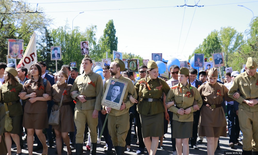 В Бишкеке начали подготовку к проведению марша «Бессмертного полка»