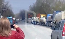 Элдик репортер: водители бензовозных машин устроили забастовку