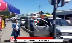 Элдик репортер: вокруг Ошского рынка постоянно заторы