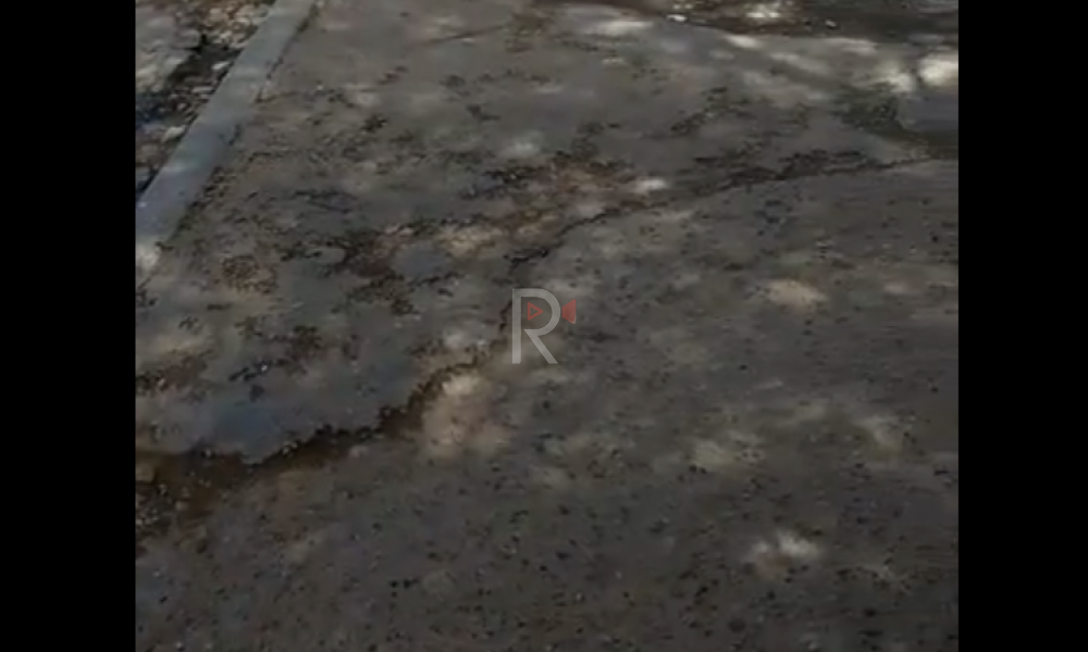 Элдик репортер: Чолпон-Ата шаарындагы тротуардын кейпи зээн кейитээрлик