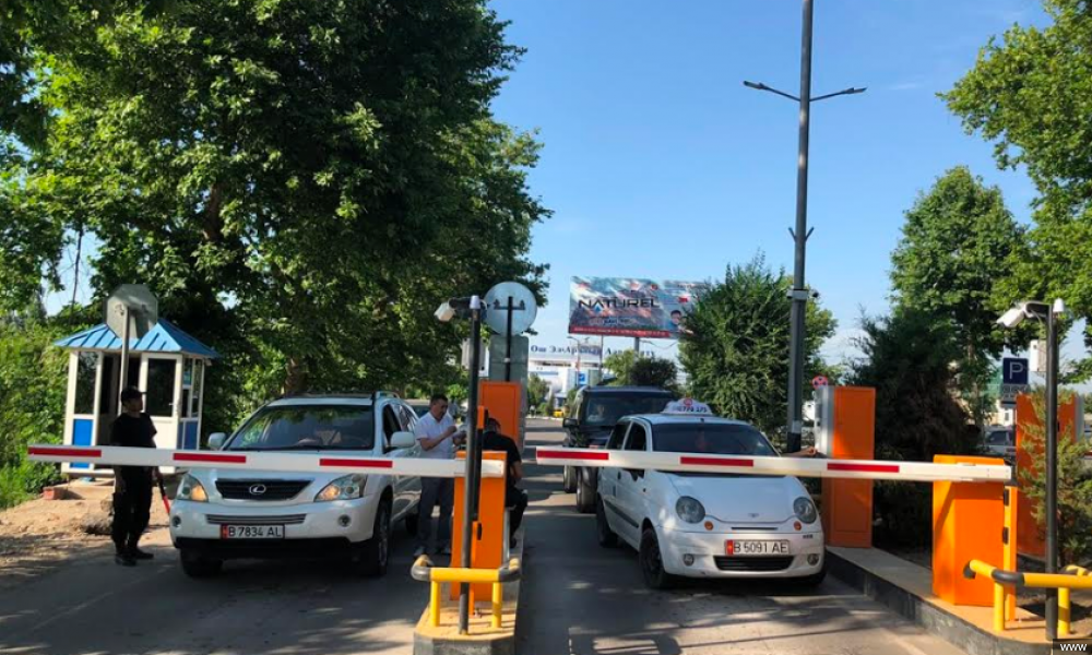 В Международном аэропорту «Ош» заработал автоматизированный паркинг
