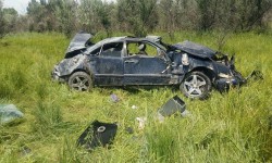 На трассе Бишкек — Нарын — Торугарт перевернулся автомобиль, трое человек погибли