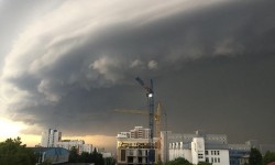 В Европу пришли ураганы и грозы