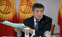 Глава государства встретился с жителями Кемина 