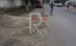 Элдик репортер: сделали дорогу, а про тротуар забыли