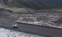 Затруднен проезд на перевале Тоо-Ашуу