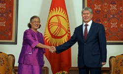 Тайланддын хан бийкеси Кыргызстанга келди