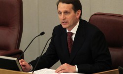 Орусиянын Мамлекеттик думасынын төрагасы Нарышкин Кыргызстанга келди
