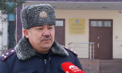 В Баткенской области перевернулся бензовоз