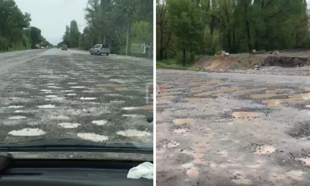 Элдик репортер: Гавриловка айылындагы жолдон кыйналган тургундар 
