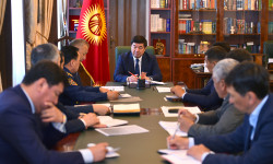 Абылгазиев поручил реализовать комплекс превентивных мер защиты от чрезвычайных ситуаций