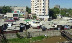 Возле Ошского рынка планируется строительство современного паркинга