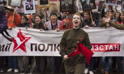 На время шествия "Бессмертного полка"  часть улиц будут перекрыты (схема)