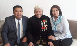 Единственному ветерану из Нарынской области исполнится 96 лет