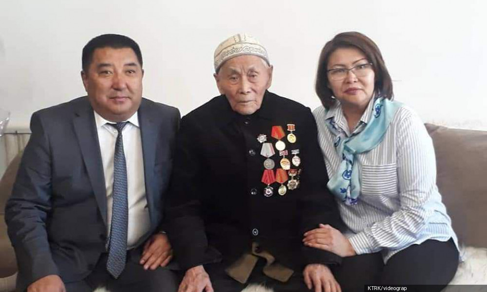 Единственному ветерану из Нарынской области исполнится 96 лет