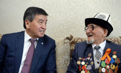 Президент встретился с ветераном 
