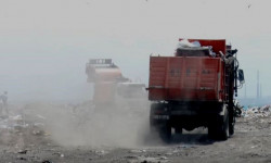 В Бишкеке заложили капсулу на месте строительства нового мусорного полигона