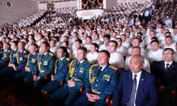 Куралдуу Күчтөрүнүн 27 жылдыгы белгиленди