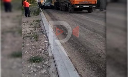 Кара-Жыгач: жолго битум чачылбастан асфальт төшөлүп жатат