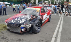 В Бишкеке во время чемпионата по дрифту пострадали 6 человек (видео)