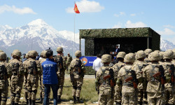 Президент принял участие в заключительном этапе учений «Сары-Таш — 2019»