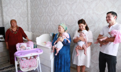 В семье недавно родившихся четверняшек хорошее событие - у них новоселье