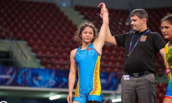 Калмира Билимбек кызы завоевала серебро юношеского чемпионат мира