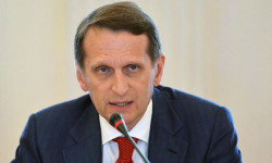 Нарышкин призвал к сдержанности участников конфликта в КР