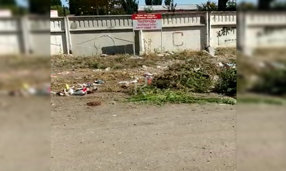 Чачылып жаткан таштандыларды ким тазалайт?