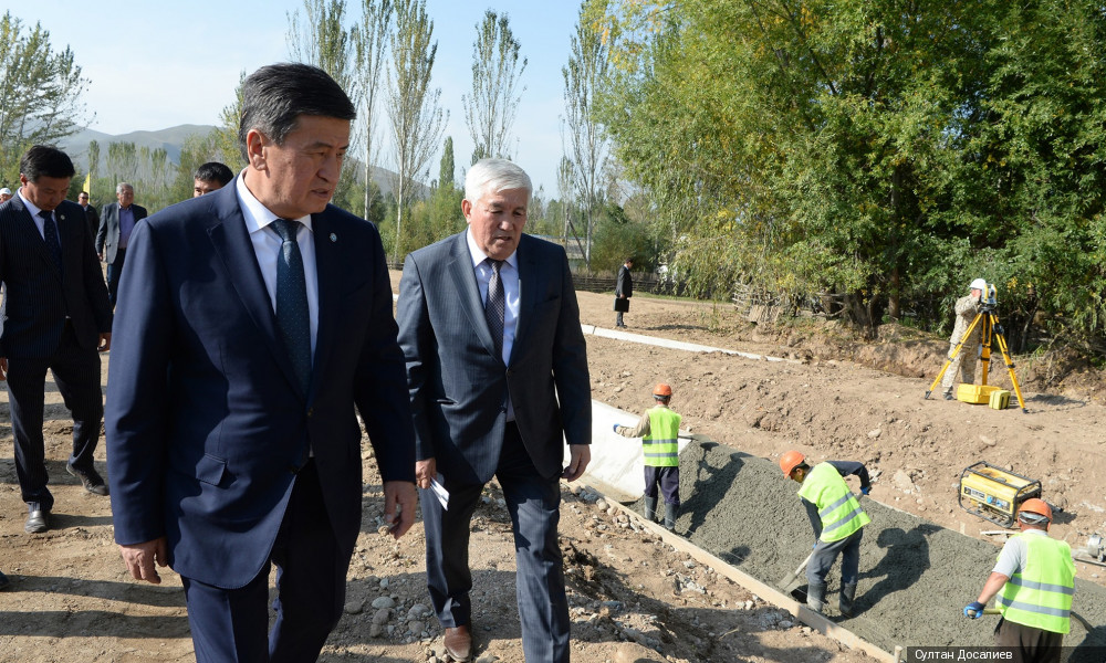 Президент Сооронбай Жээнбековдун Ысык-Көл облусуна иш сапары