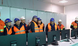  Боронов ознакомился с работой золотодобывающего предприятия