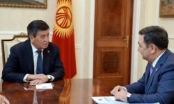 Жээнбеков встретился с Президентом Тюркской Академии
