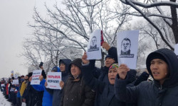 В Бишкеке сегодня состоялся митинг против коррупции