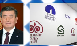 Сооронбай Жээнбеков телекөрсөтүү жана радио кызматкерлерин куттуктады