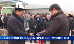   Премьер-министр принял участие в открытии водного резервуара и новой школы