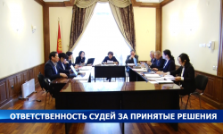 Ответственность судей за принятие решения рассмотрит дисциплинарная комиссия