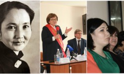 Туңгуч балерина Бүбүсара Бейшеналиеванын 90 жылдыгына карата 