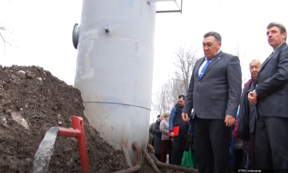 План обеспечения людей чистой водой в селе Аламудун