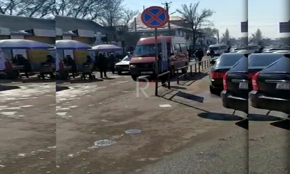 Токмок: жол белгиcин көзгө илбеген айдоочулар
