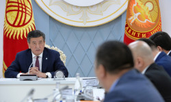 Президент С. Жээнбеков встретился с Торага ЖК Д. Джумабековым
