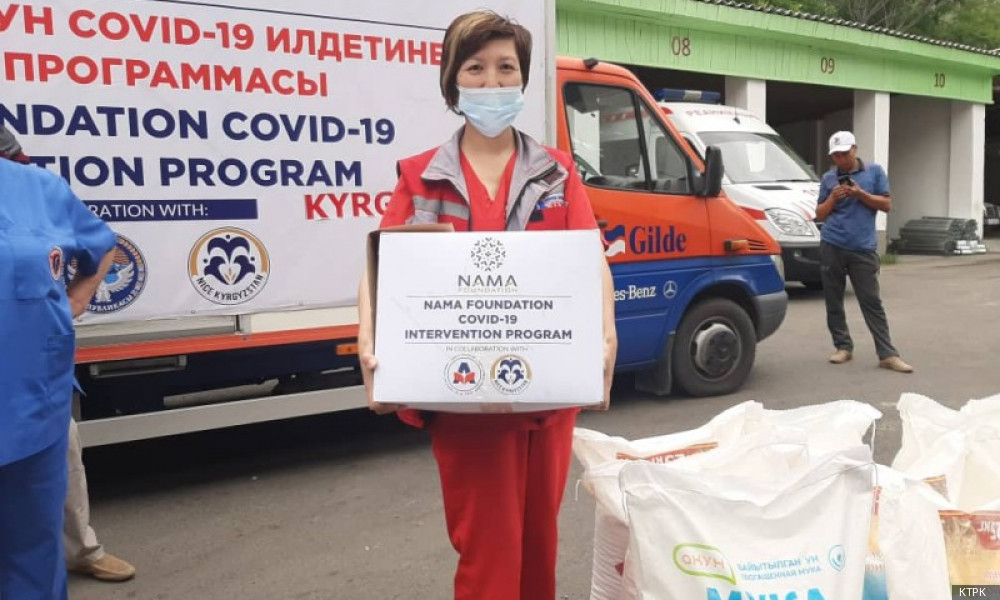 В Бишкеке поддержаны более 320 сотрудников скорой помощи