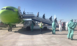 Сегодня в Кыргызстан из Новосибирска вернулись 186 граждан