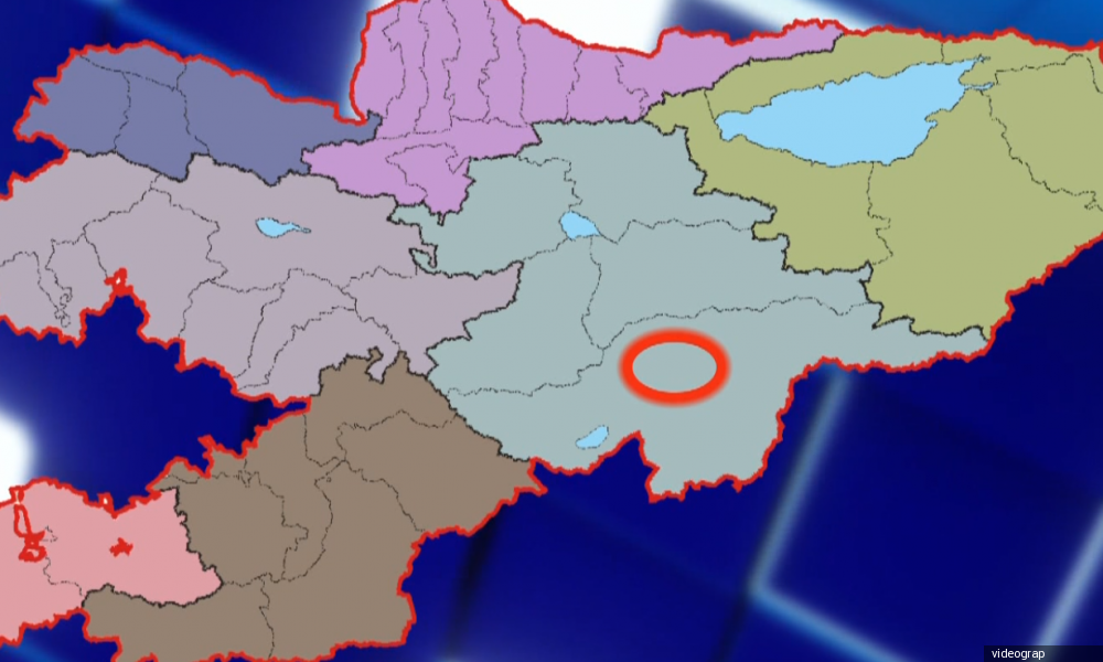 Землетрясение в Нарынской области