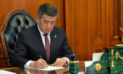 С.Жээнбеков подписал Указ «Об объявлении 30 июля 2020 года днем национального траура в Кыргызской Республике»