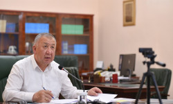 К.Боронов Саламаттыкты сактоо министрлигинин жетекчилигинин ишин сынга алды