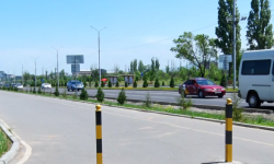 Бишкекте тротуар менен веложолдорду куруу иштери уланууда - Кыргызстан жаңылыктары 
